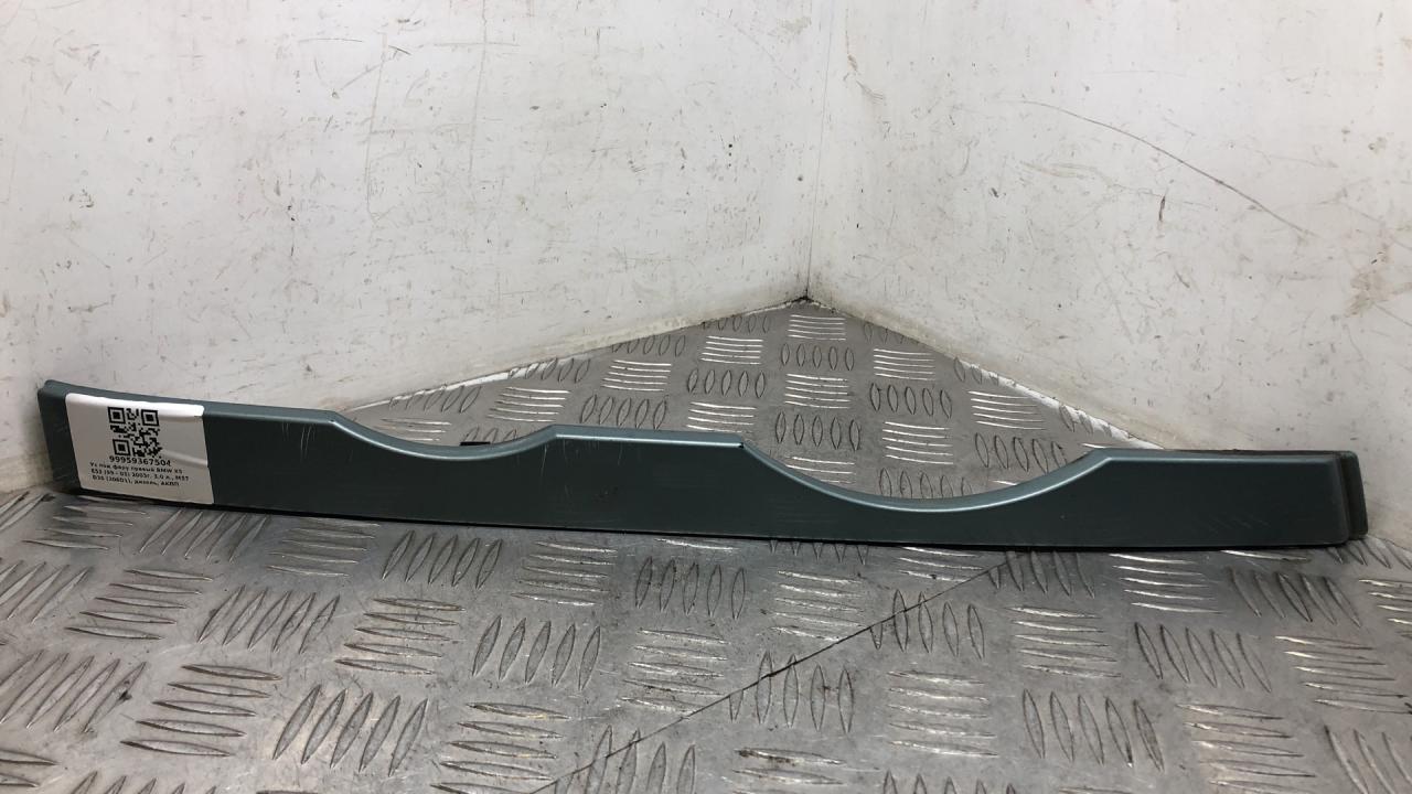 ресничка (ус) правой фары BMW X5 E53 2003, 3.0 л., M57 D30 (306D1), дизель, АКПП, внедорожник 5 дв., 51138255210 - фото №1