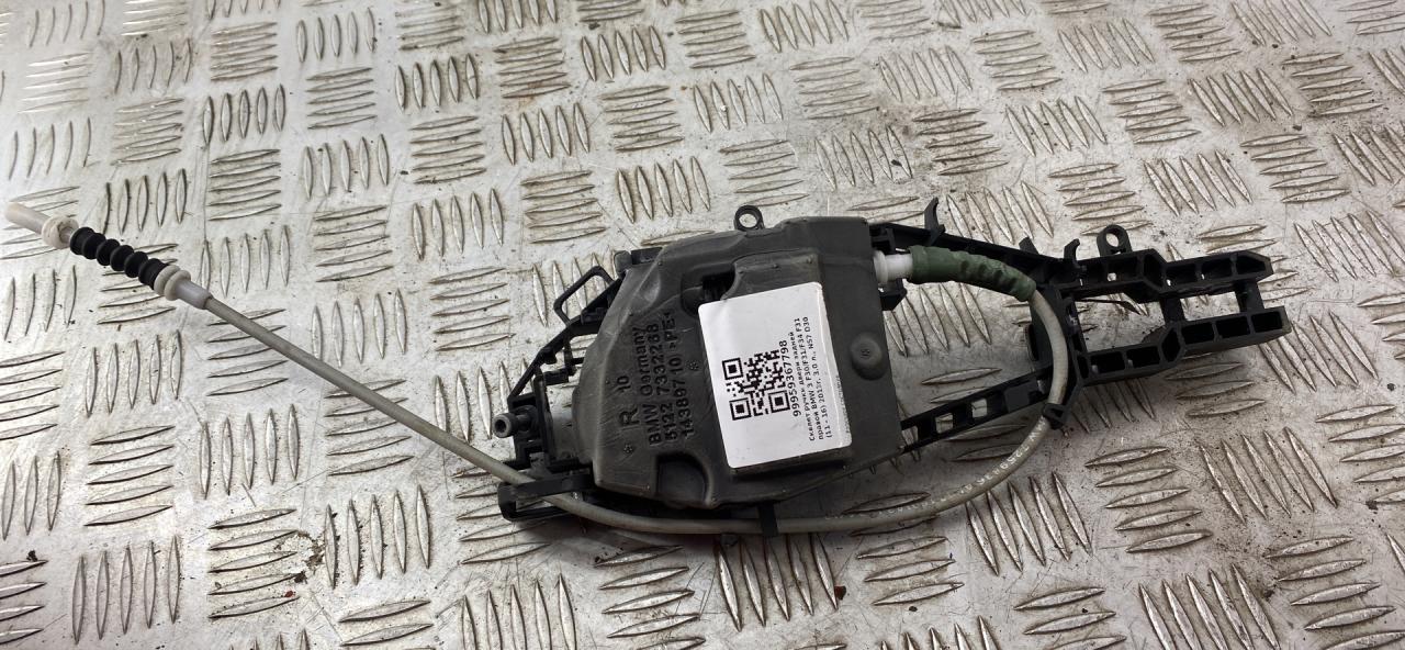 скелет ручки двери задней правой BMW 3 серия F30/F31/F34 F31 2014, 3.0 л., N57 D30 A, дизель, АКПП, универсал, задний привод, правый руль, 51217242568 - фото №1