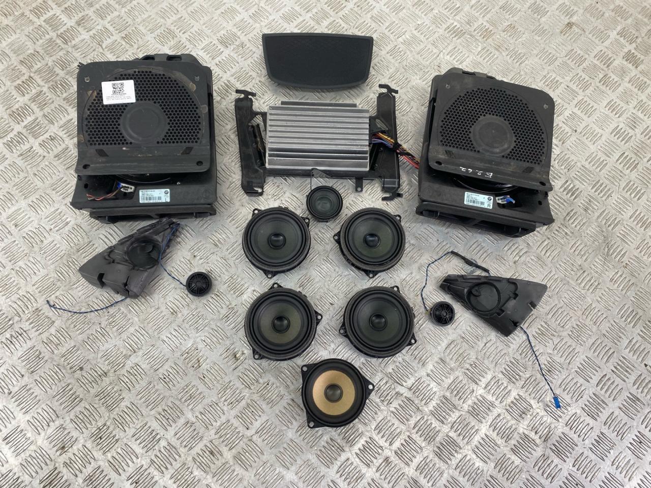 комплект акустики BMW 3 серия F30/F31/F34 F31 2014, 3.0 л., N57 D30 A, дизель, АКПП, универсал, задний привод, правый руль, 65126841961, 65139210149, 65139210150, 65139264944 - фото №1