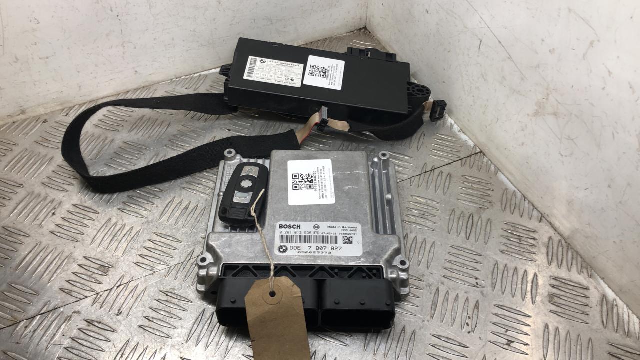 блок управления двигателем BMW 3 серия E90/E91/E92/E93 E92 2007, 2.0 л., N47 D20 A, дизель, АКПП, купе, 13617807827, 7807827 - фото №1