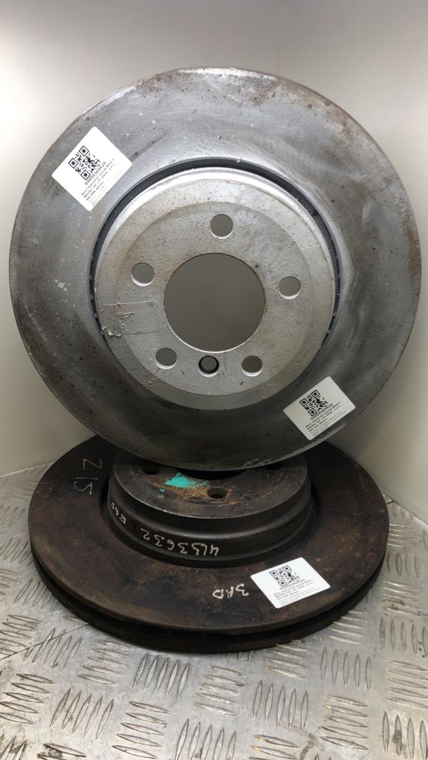 диск тормозной задний BMW 5 серия E60/E61 2006, 4.4 л., N62 B44, бензин, 34216763827, 6763827 - фото №1