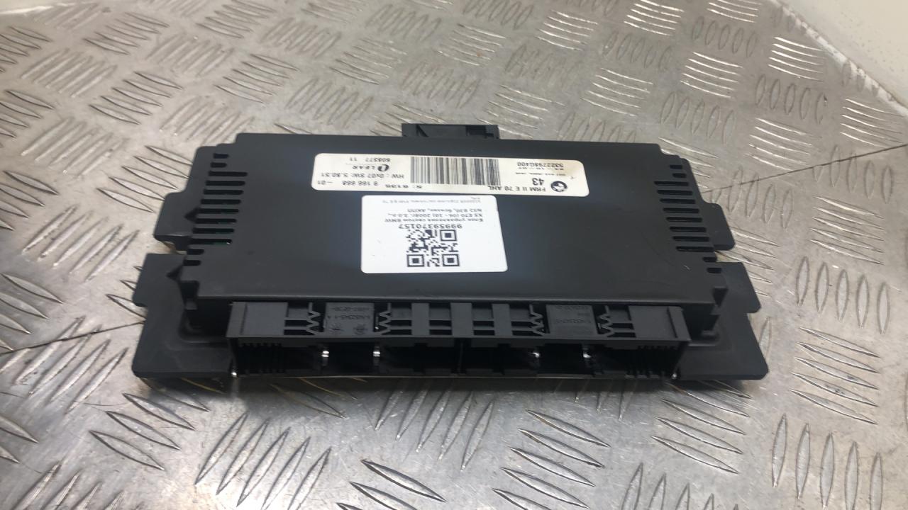 блок управления светом BMW X5 E70 2008, 3.0 л., N52 B30, бензин, АКПП, spacegrau metallic (a52), внедорожник 5 дв., полный привод, 9166668, 61356827063 - фото №1