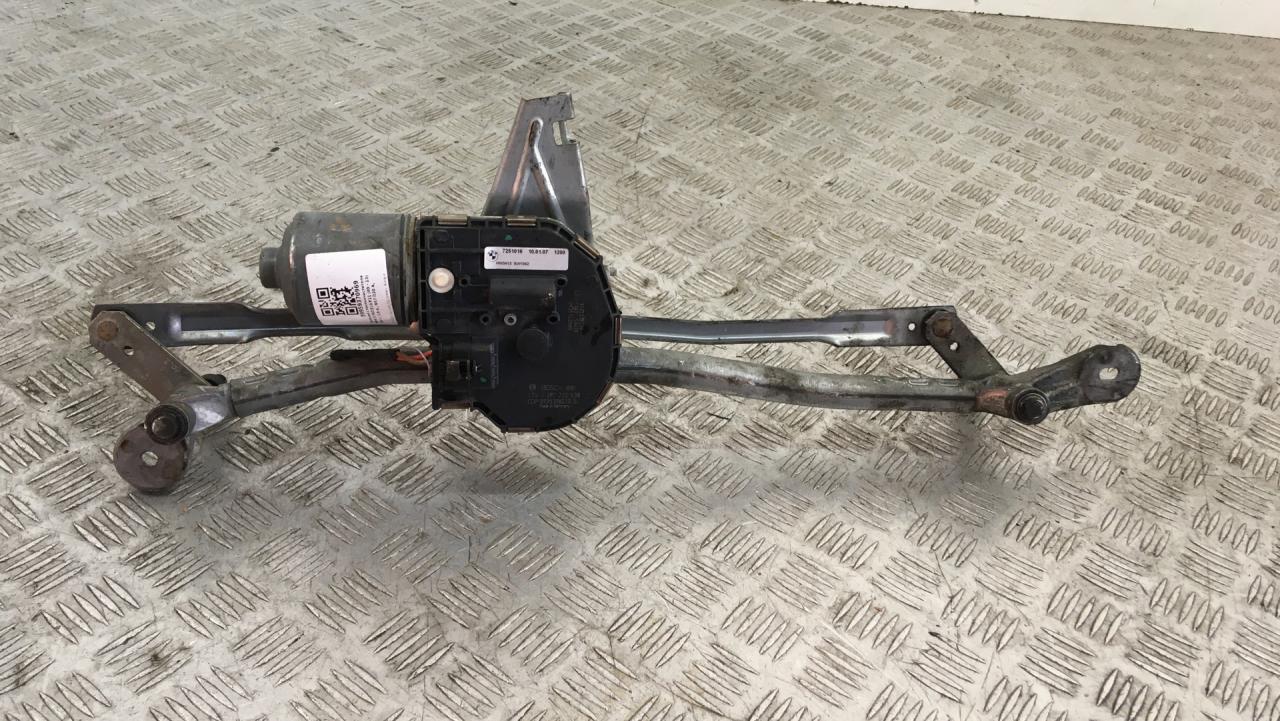 механизм стеклоочистителя (трапеция дворников) BMW 5 серия F07/F10/F11 2011, 3.0 л., N57 D30 A, дизель, АКПП, black sapphire metallic (475), хетчбэк 5 дв., задний привод, правый руль, 61617306275, 7251016 - фото №1