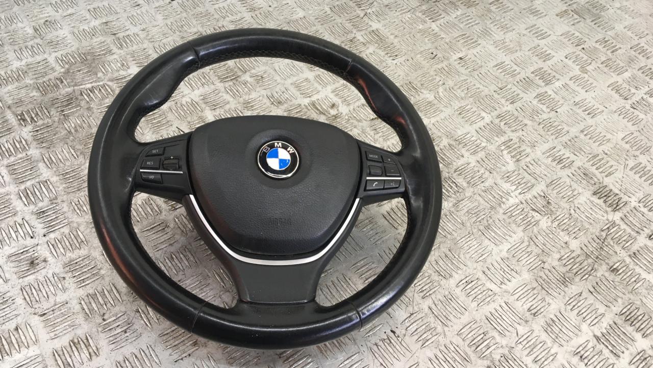 руль BMW 5 серия F07/F10/F11 2011, 3.0 л., N57 D30 A, дизель, АКПП, black sapphire metallic (475), хетчбэк 5 дв., задний привод, правый руль, 32336790891 - фото №1