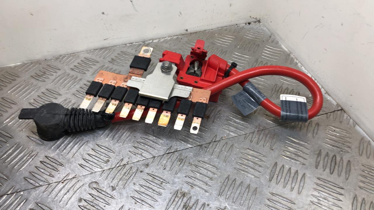 клемма аккумулятора плюс BMW 5 серия F07/F10/F11 F10 2012, 4.4 л., N63 B44 A, бензин, АКПП, titansilber metallic (354), седан, задний привод, 61129217036, 9217036 - фото №1