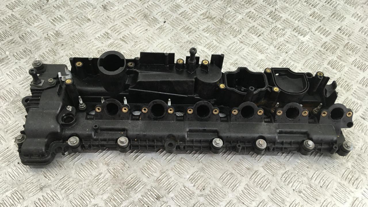 клапанная крышка BMW X5 E70 2008, 3.5 л., M57D30 (306D5), дизель, АКПП, spacegrau metallic (a52), внедорожник 5 дв., полный привод, правый руль, 11127796407, 7796407 - фото №1