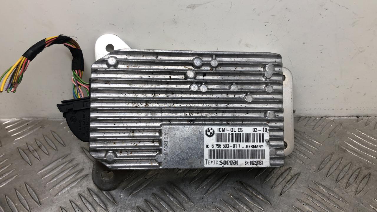 блок управления ICM BMW 5 серия F07/F10/F11 2011, 3.0 л., N57 D30 A, дизель, АКПП, black sapphire metallic (475), хетчбэк 5 дв., задний привод, правый руль, 34526796503, 6796503 - фото №1