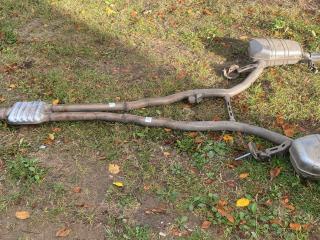 глушитель BMW 6 серия F06/F12/F13 F13 2014, 4.0 л., дизель, АКПП, alpinweiß uni (300), купе, задний привод, правый руль, 18307807125, 18308510373, 18308510374