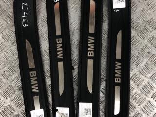 комплект накладок на пороги (внутренние) BMW 5 серия F07/F10/F11 2011, 3.0 л., N57 D30 A, дизель, АКПП, black sapphire metallic (475), хетчбэк 5 дв., задний привод, правый руль, 51477193469, 51477193470, 51477193475, 51477193476, 7193469, 7193470, 7193475, 7193476