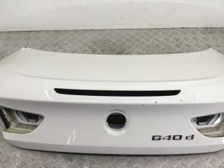 крышка багажника (дверь 3-5) BMW 6 серия F06/F12/F13 F13 2014, 4.0 л., дизель, АКПП, alpinweiß uni (300), купе, задний привод, правый руль, 41627228478