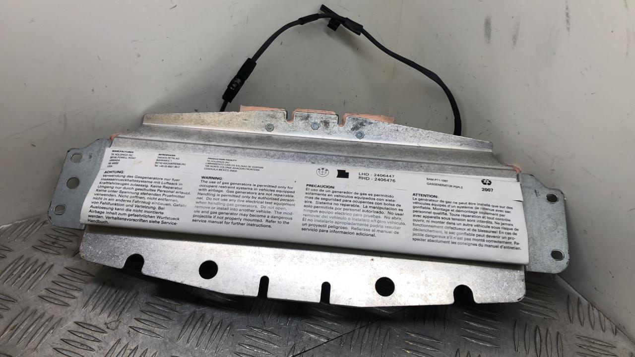 подушка безопасности пассажира BMW X5 E70 2008, 3.5 л., M57D30 (306D5), дизель, АКПП, spacegrau metallic (a52), внедорожник 5 дв., полный привод, правый руль, 72129141530, 9141530 - фото №1