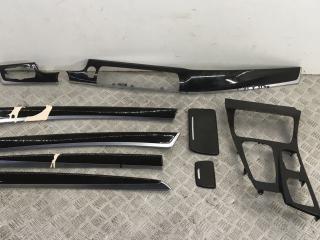 комплект декоративных накладок (дерева) салона BMW 5 серия F07/F10/F11 [рестайлинг] F10 2013, 2.8 л., бензин, АКПП, sophigrau brillanteffekt(b90), седан, полный привод, 51169206389, 51417225551, 51417225552, 51427225529, 51427225530, 51459192935, 51459192937, 9206392