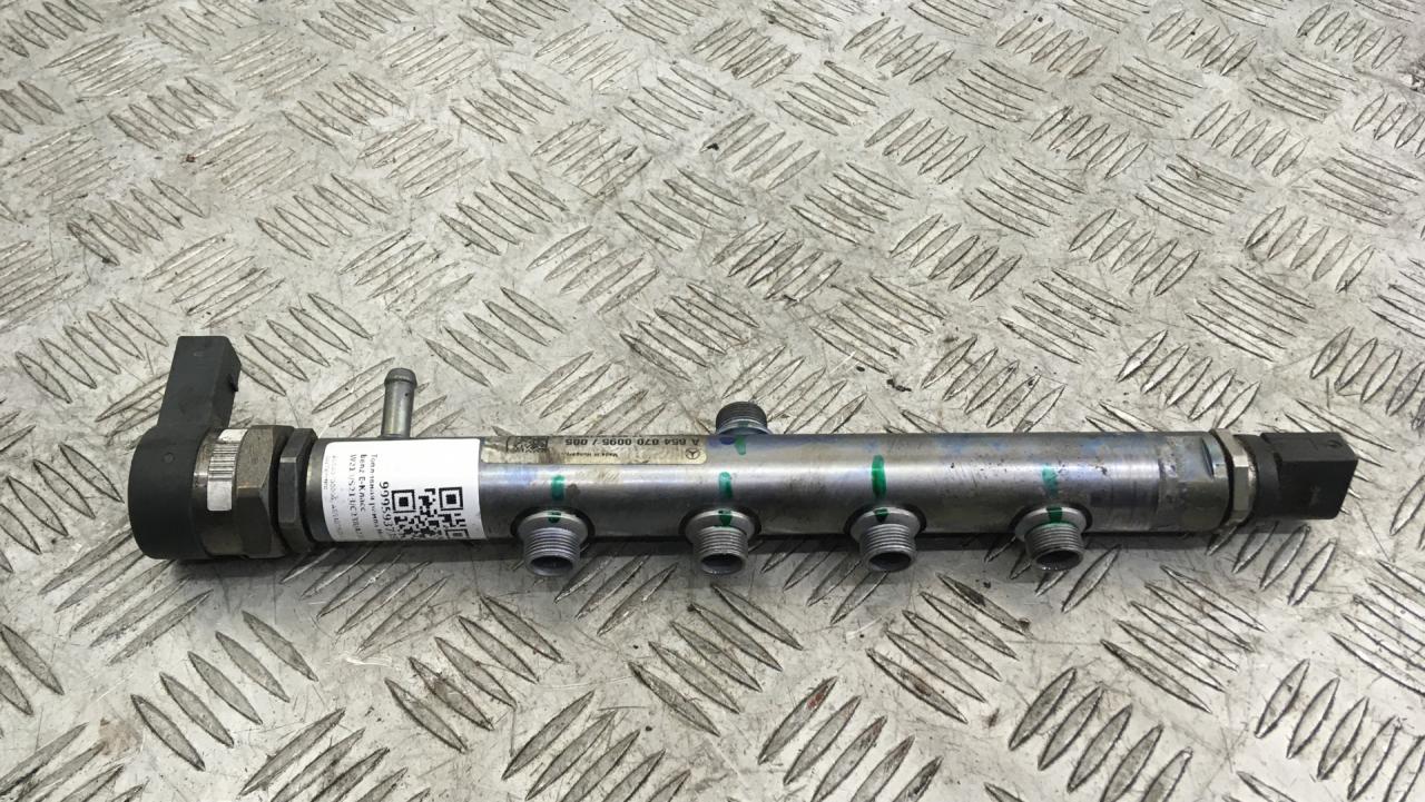 топливная рампа Mercedes-Benz E-Класс W213/S213/C238/A238 2017, 2.0 л., OM 654.920, дизель, АКПП, универсал, задний привод, правый руль, A6540700095, A6540780049 - фото №1