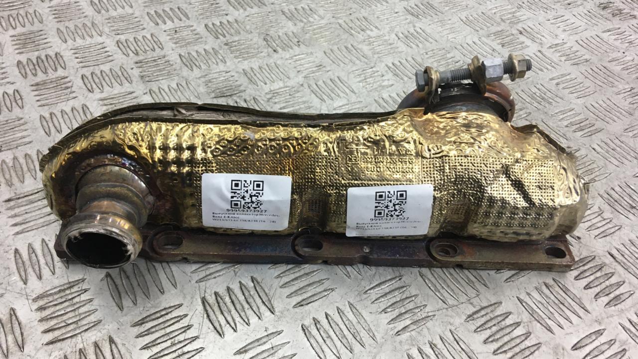 коллектор выпускной Mercedes-Benz E-Класс W213/S213/C238/A238 2017, 2.0 л., OM 654.920, дизель, АКПП, универсал, задний привод, правый руль - фото №1
