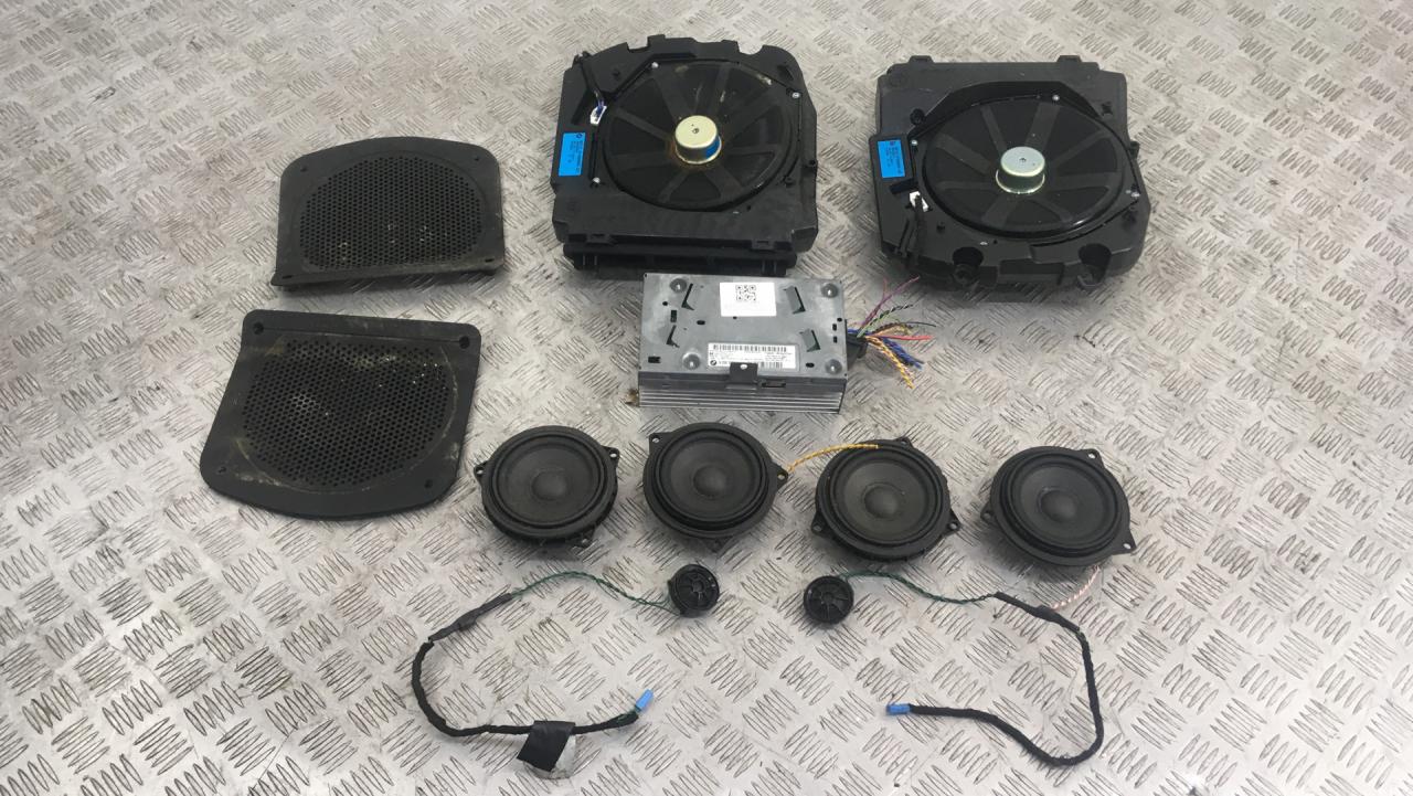 комплект акустики BMW 6 серия F06/F12/F13 F13 2014, 4.0 л., дизель, АКПП, alpinweiß uni (300), купе, задний привод, правый руль, 65129266358, 9266358 - фото №1