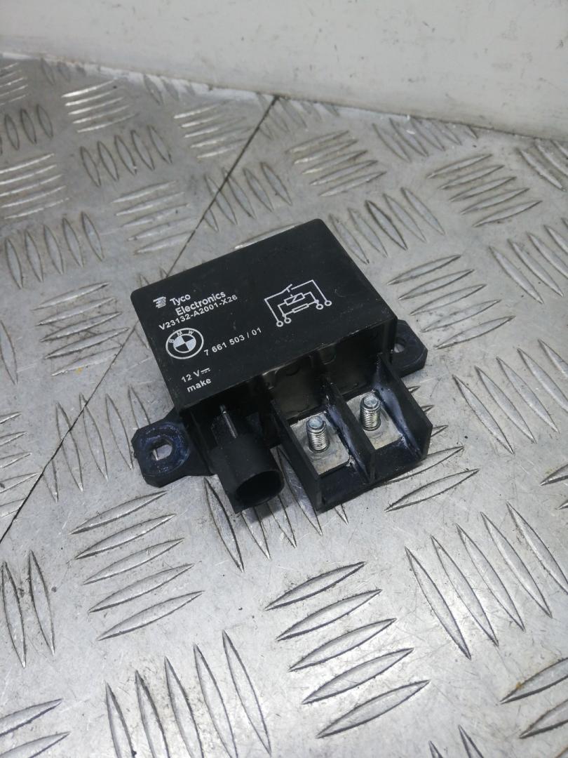 блок управления вентилятором (реле) BMW 5 серия F07/F10/F11 F10 2012, 3.5 л., бензин, АКПП, black sapphire metallic (475), седан, полный привод, 61367661503, 7661503 - фото №1