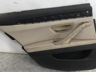 обшивка двери задняя левая BMW 5 серия F07/F10/F11 F10 2012, 3.5 л., бензин, АКПП, black sapphire metallic (475), седан, полный привод