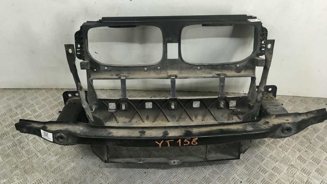 передняя панель крепления облицовки (телевизор) BMW X5 E70 2010, 3.0 л., N52 B30 AF, бензин, АКПП, белый alpinweiß uni (300), внедорожник 5 дв., полный привод, 51647177878, 7177878 - фото №1