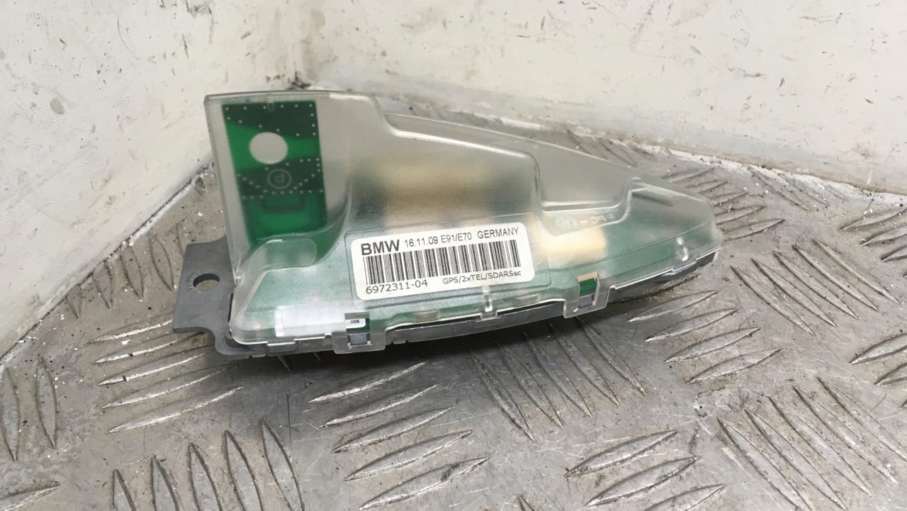 антенна BMW X5 E70 2010, 3.0 л., N52 B30 AF, бензин, АКПП, белый alpinweiß uni (300), внедорожник 5 дв., полный привод, 65206972311, 6972311 - фото №1