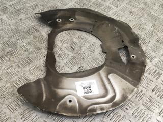 защитный кожух тормозного механизма BMW X5 E70 2010, 3.0 л., N52 B30 AF, бензин, АКПП, белый alpinweiß uni (300), внедорожник 5 дв., полный привод, 34106895049