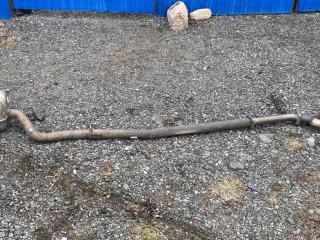 глушитель BMW 7 серия E65/E66/E67 [рестайлинг] E66 2007, 3.0 л., M57 D30 (306D3), дизель, АКПП, titansilber metallic (354), седан, задний привод, правый руль, 18317789701