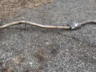 глушитель BMW X5 E70 2009, 3.5 л., M57D30 (306D5), дизель, АКПП, titansilber metallic (354), внедорожник 5 дв., полный привод, правый руль, 18307805001