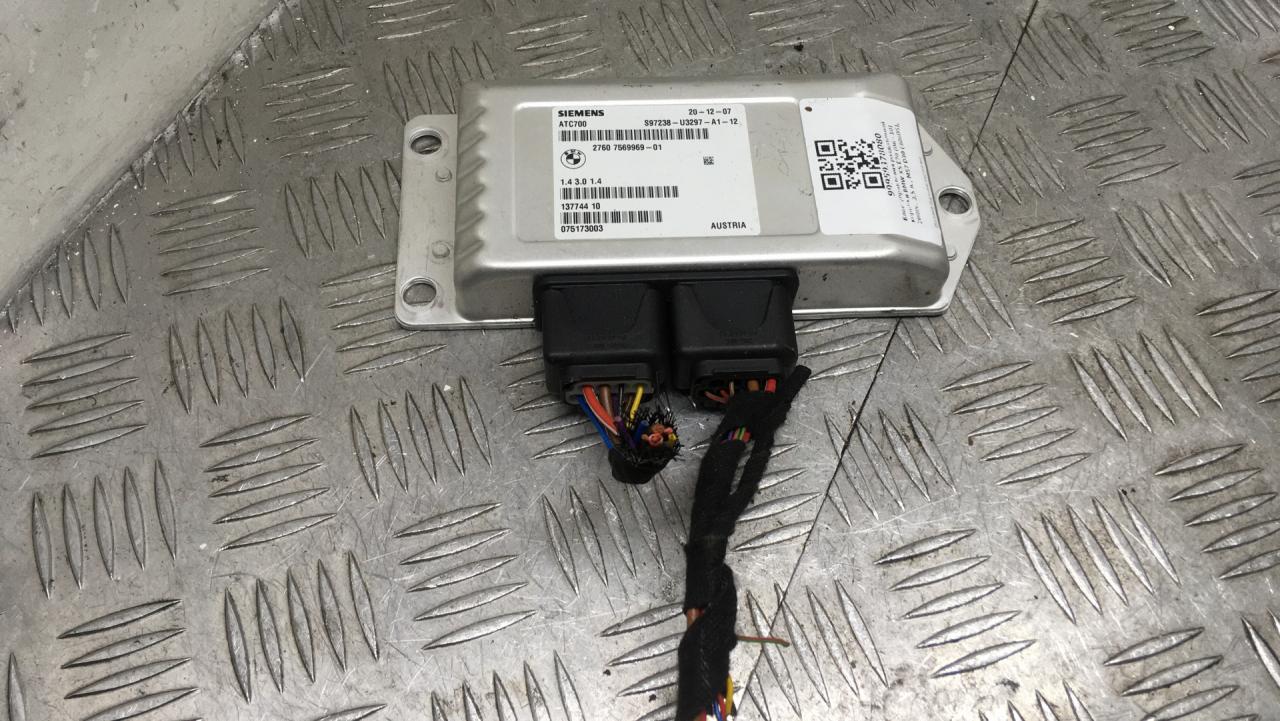 блок управления раздаткой BMW X5 E70 2009, 3.5 л., M57D30 (306D5), дизель, АКПП, titansilber metallic (354), внедорожник 5 дв., полный привод, правый руль, 27607569969, 7569969 - фото №1
