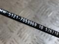 трос двери BMW 3 серия E90/E91/E92/E93 E90 2007, 3.0 л., N52 B30, бензин, АКПП, седан, задний привод, правый руль, 51217059969, 7059969 - фото №2