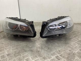 фара BMW 5 серия F07/F10/F11 [рестайлинг] F10 2013, 4.4 л., N63 B44 A, бензин, АКПП, черный black-sapphire metallic, седан, полный привод, 63117271903, 63117271904