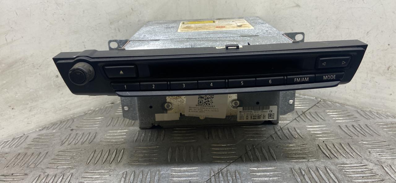 магнитола BMW X6 M E71/E72 2010, 4.4 л., S63 B44 A, бензин, АКПП, carbonschwarz metallic (416), внедорожник 5 дв., полный привод, 65129222857, 9222857 - фото №1