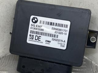 блок управления ручником BMW 5 серия F07/F10/F11 [рестайлинг] F10 2013, 4.4 л., N63 B44 A, бензин, АКПП, черный black-sapphire metallic, седан, полный привод, 34436858017, 6858017