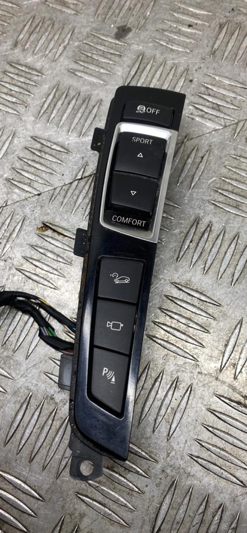 кнопка (выключатель) BMW 7 серия F01/F02 F02 2012, 4.4 л., N63 B44 A, бензин, АКПП, blue (a89), седан, полный привод, 9201487, 61319201487 - фото №1