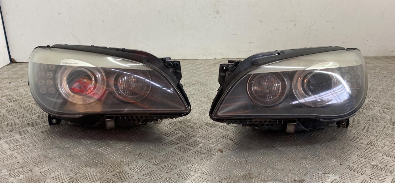 фара BMW 7 серия F01/F02 F02 2012, 4.4 л., N63 B44 A, бензин, АКПП, blue (a89), седан, полный привод, 63117228423, 7182153, 63117228424, 7182154 - фото №1