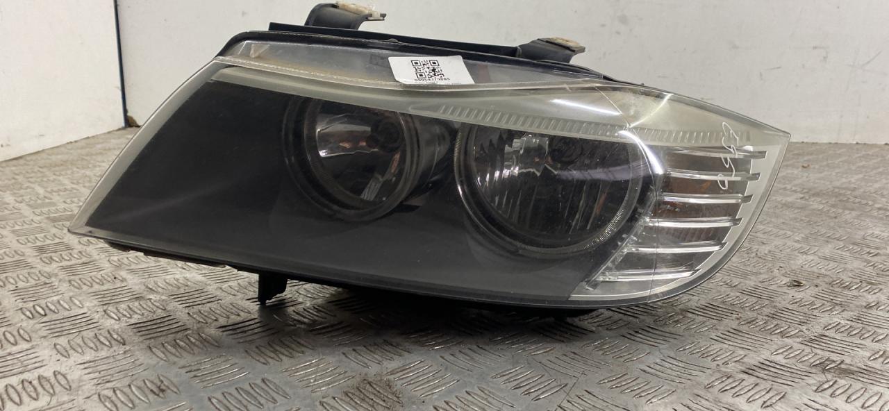 фара левая BMW 3 серия E90/E91/E92/E93 E90 2007, 3.0 л., M57 D30 (306D3), дизель, АКПП, черный, седан, задний привод, правый руль, 7202575, 63117202575 - фото №1