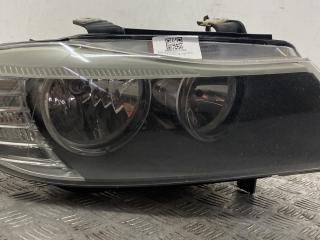 фара правая BMW 3 серия E90/E91/E92/E93 E90 2007, 3.0 л., M57 D30 (306D3), дизель, АКПП, черный, седан, задний привод, правый руль, 7202576, 63117202576