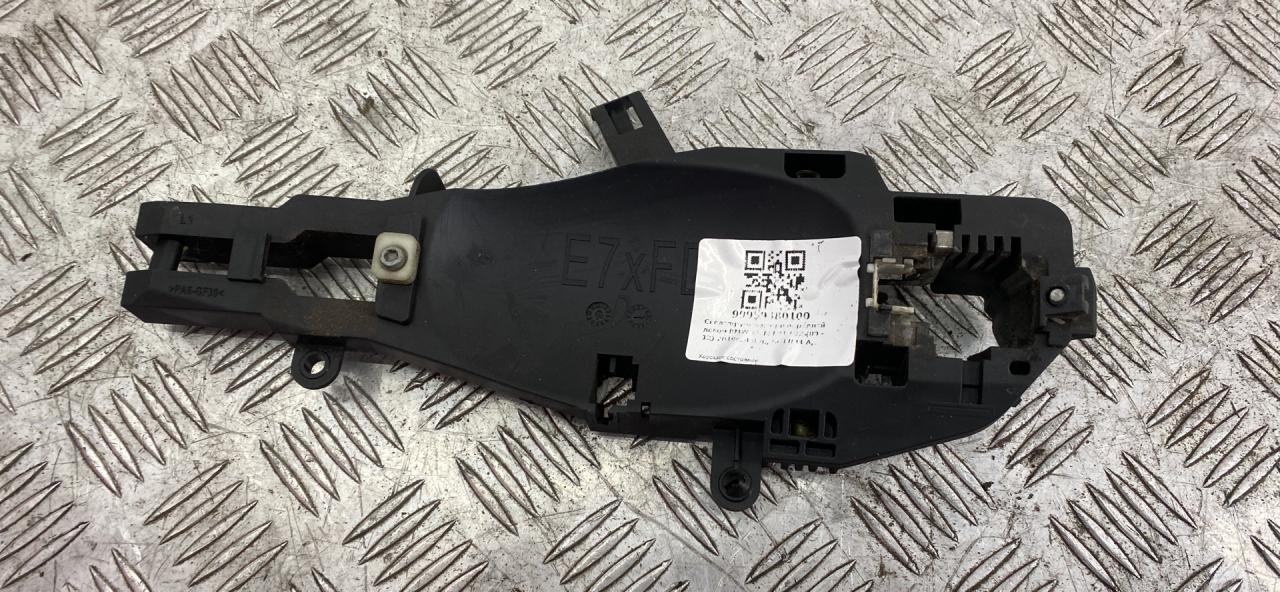 скелет ручки двери передней левой BMW X6 M E71/E72 2010, 4.4 л., S63 B44 A, бензин, АКПП, carbonschwarz metallic (416), внедорожник 5 дв., полный привод, 51217193263 - фото №1