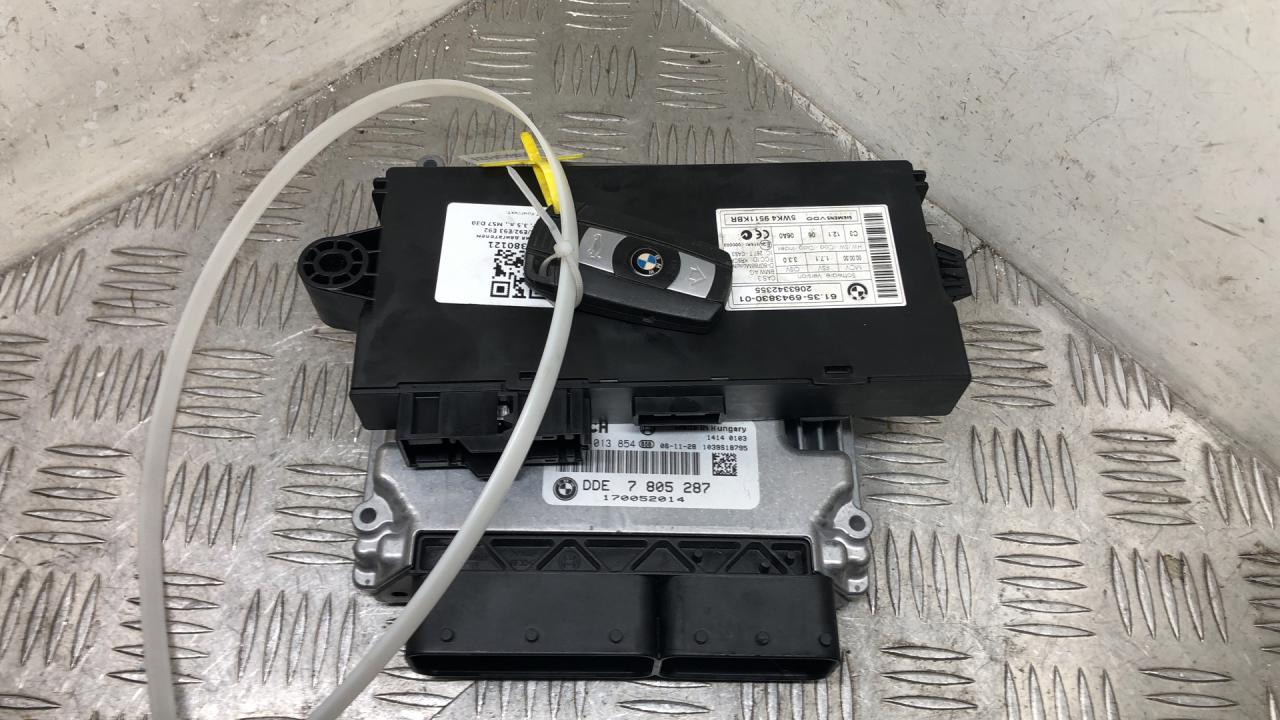 блок управления двигателем BMW 3 серия E90/E91/E92/E93 E92 2007, 3.5 л., M57D30 (306D5), дизель, АКПП, купе, задний привод, правый руль, 13617805287, 61356943830, 6943830, 7805287 - фото №1