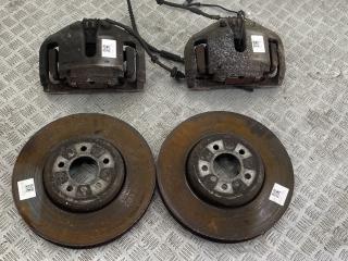 комплект тормозов BMW 7 серия F01/F02 F02 2012, 4.4 л., N63 B44 A, бензин, АКПП, blue (a89), седан, полный привод, 34116786817, 34116786818, 34116785675, 34116785676