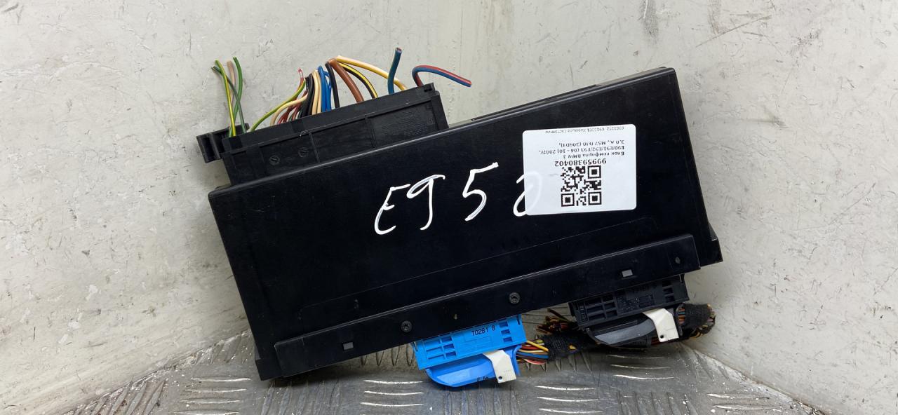 блок комфорта BMW 3 серия E90/E91/E92/E93 E90 2007, 3.0 л., M57 D30 (306D3), дизель, АКПП, черный, седан, задний привод, правый руль, 61359364821, 6983302, 6983301 - фото №1