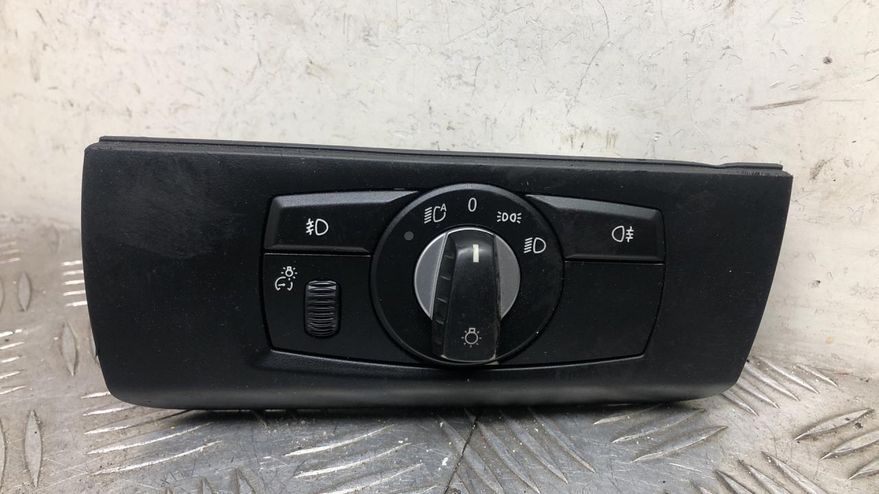 переключатель света BMW X5 E70 2009, 3.0 л., M57 D30 (306D3), дизель, АКПП, spacegrau metallic (a52), внедорожник 5 дв., полный привод, правый руль, 9134726, 61319134726 - фото №1