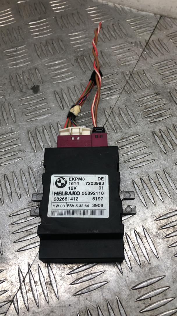 блок управления топливным насосом BMW X5 E70 2009, 3.0 л., M57 D30 (306D3), дизель, АКПП, spacegrau metallic (a52), внедорожник 5 дв., полный привод, правый руль, 16147203993, 7203993 - фото №1