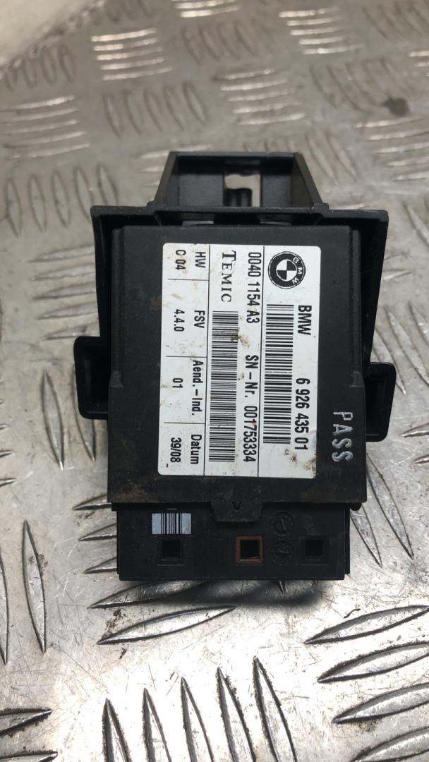 блок управления сиденьем BMW X5 E70 2009, 3.0 л., M57 D30 (306D3), дизель, АКПП, spacegrau metallic (a52), внедорожник 5 дв., полный привод, правый руль, 61356926435, 6926435 - фото №1