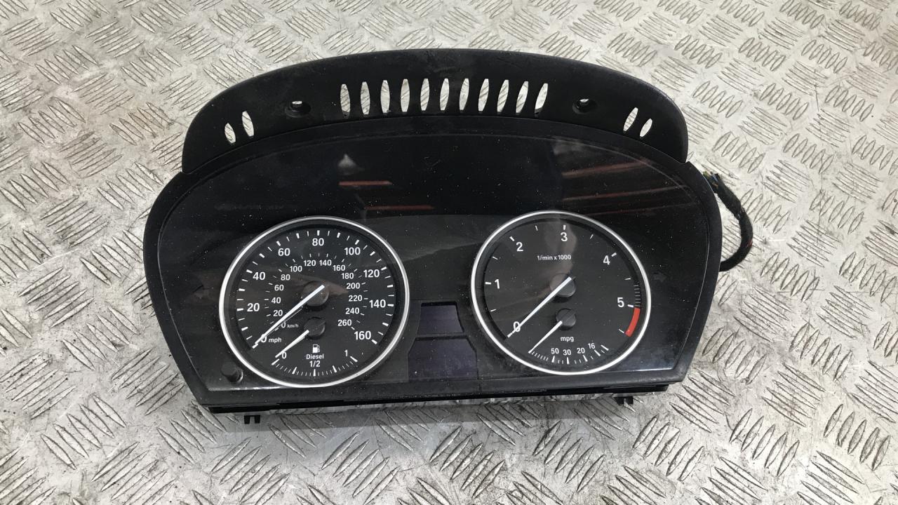 щиток приборов (приборная панель) BMW X5 E70 2009, 3.0 л., M57 D30 (306D3), дизель, АКПП, spacegrau metallic (a52), внедорожник 5 дв., полный привод, правый руль, 6976284, 62109236818 - фото №1