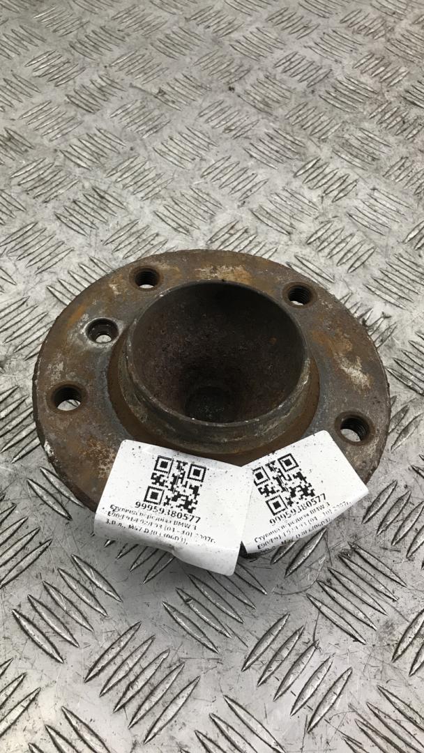 ступица передняя BMW 3 серия E90/E91/E92/E93 E90 2007, 3.0 л., M57 D30 (306D3), дизель, АКПП, черный, седан, задний привод, правый руль, 31216765157, 6765157 - фото №1