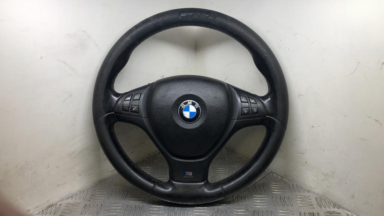 руль BMW X5 E70 2009, 3.0 л., M57 D30 (306D3), дизель, АКПП, spacegrau metallic (a52), внедорожник 5 дв., полный привод, правый руль, 32307844566 - фото №1