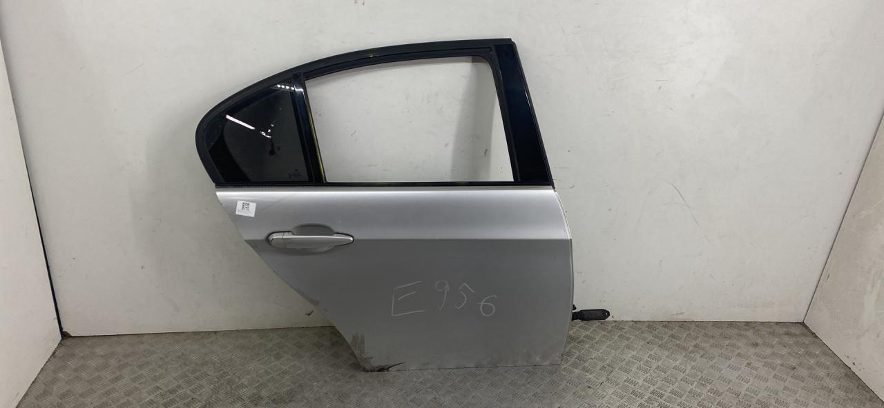 дверь задняя правая BMW 3 серия E90/E91/E92/E93 2007, 3.0 л., M57 D30 (306D3), дизель, АКПП, серебро, седан, задний привод, правый руль, 41007203648 - фото №1