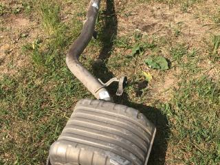 глушитель BMW 7 серия E65/E66/E67 [рестайлинг] E66 2008, 3.0 л., M57 D30 (306D3), дизель, АКПП, sterlinggrau metallic (472), седан, задний привод, правый руль, 18307792041, 18317789701