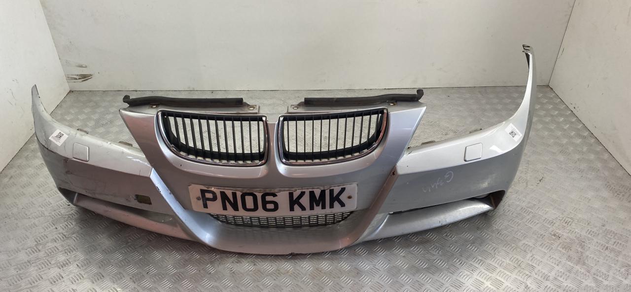 бампер передний BMW 3 серия E90/E91/E92/E93 E90 2007, 3.0 л., M57 D30 (306D3), дизель, АКПП, серебро, седан, задний привод, правый руль, 51118041131, 51117906491 - фото №1