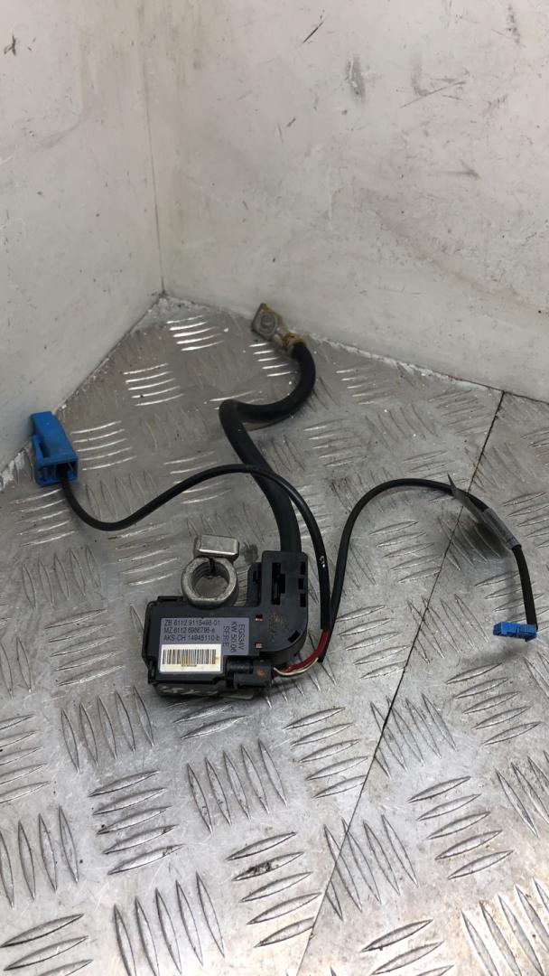 минусовой провод аккумулятора BMW 3 серия E90/E91/E92/E93 2007, 3.5 л., M57D30 (306D5), дизель, АКПП, spacegrau metallic (a52), купе, задний привод, правый руль, 61129115498, 9115498 - фото №1