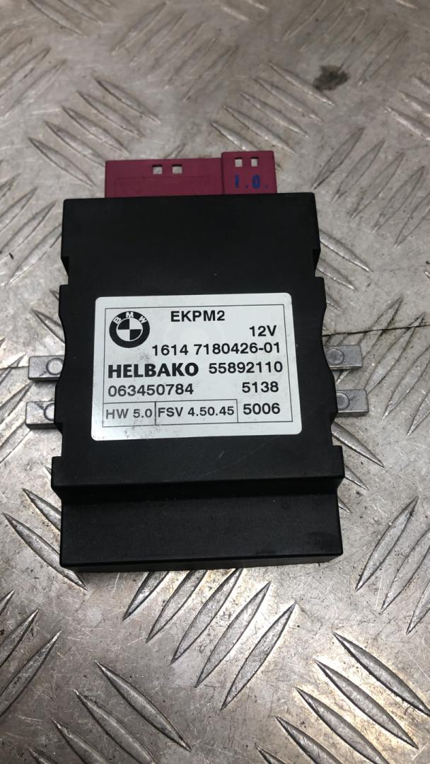 блок управления топливным насосом BMW 3 серия E90/E91/E92/E93 2007, 3.5 л., M57D30 (306D5), дизель, АКПП, spacegrau metallic (a52), купе, задний привод, правый руль, 16147180426, 7180426 - фото №1